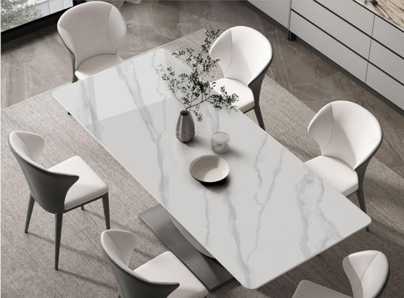 Sintered stone dining table